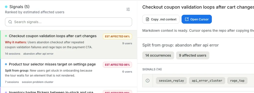 Product insight